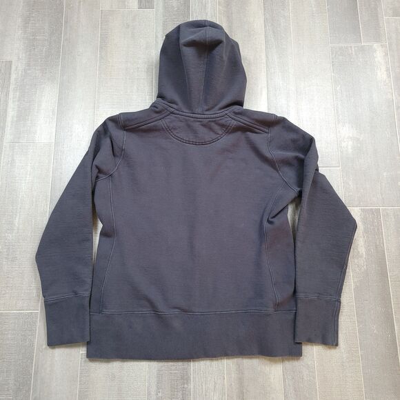 American Giant Classic Full Zip Hoodie Women's L Grey Heavyweight Fleece - Picture 4 of 6